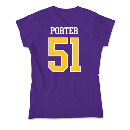 East Carolina - NCAA Football : Lindell Porter - Classic Shersey Soft Style Women’s T-Shirt-1