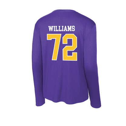 East Carolina - NCAA Football : Jeremiah Williams - Classic Shersey Activewear Long Sleeve T-Shirt-1