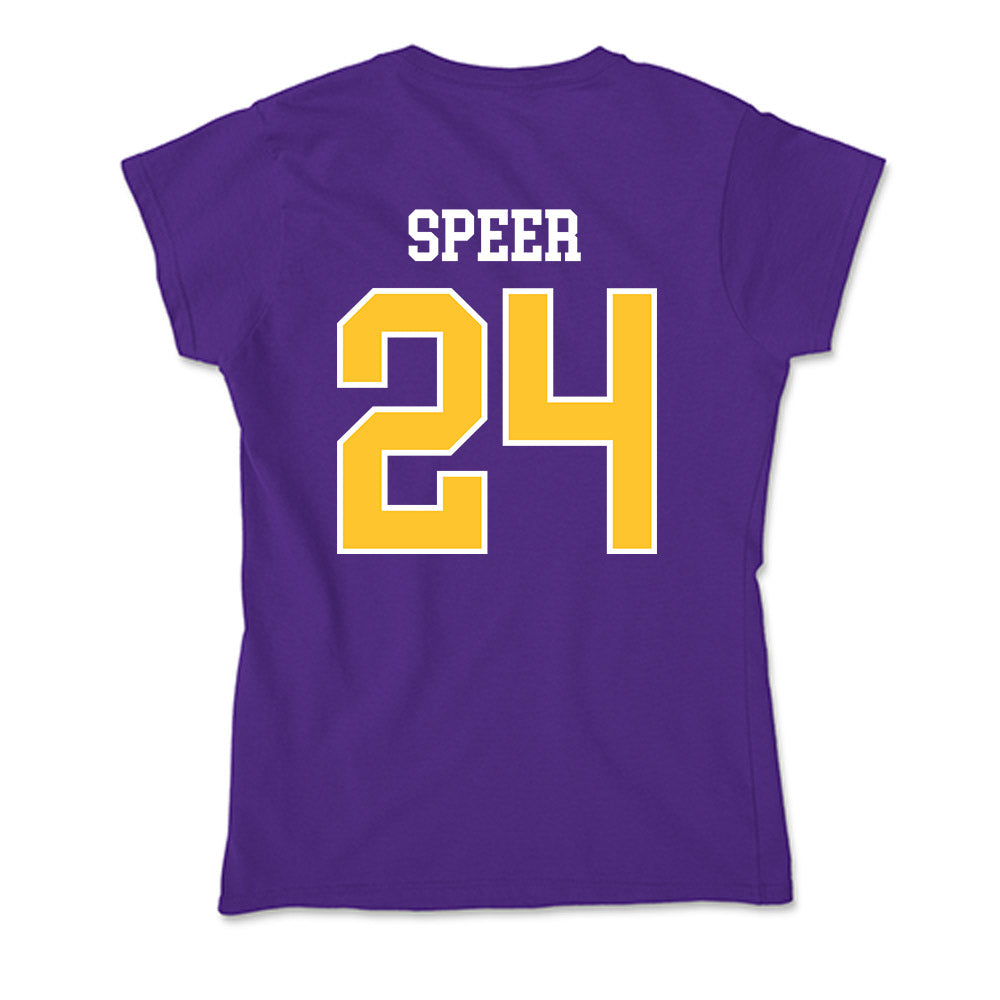 East Carolina - NCAA Football : Durante Speer - Classic Shersey Soft Style Women’s T-Shirt-1