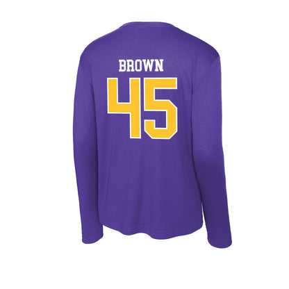 East Carolina - NCAA Football : Mason Brown - Classic Shersey Activewear Long Sleeve T-Shirt-1