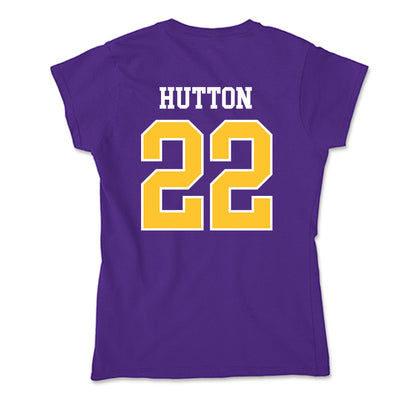 East Carolina - NCAA Women's Basketball : Anzhané Hutton - Classic Shersey Soft Style Women’s T-Shirt-1
