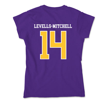 East Carolina - NCAA Football : Ashton Levells-Mitchell - Classic Shersey Soft Style Women’s T-Shirt-1