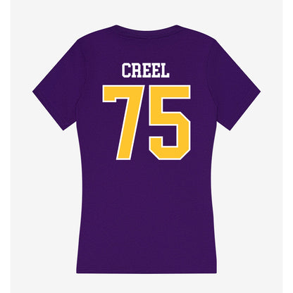 East Carolina - NCAA Football : Hayes Creel - Classic Shersey Women's V-Neck T-Shirt-1
