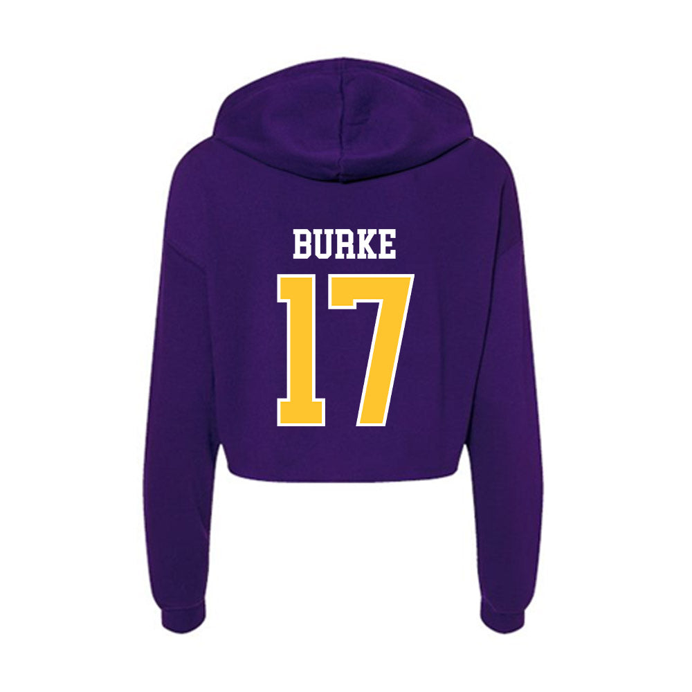 East Carolina - NCAA Football : Trey Burke - Classic Shersey Women's Crop Fleece Hoodie-1