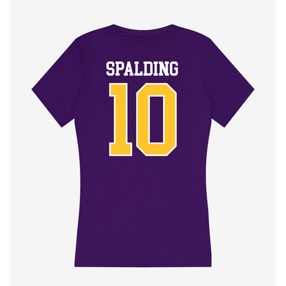 East Carolina - NCAA Football : Brock Spalding - Classic Shersey Women's V-Neck T-Shirt-1