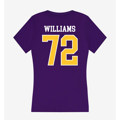East Carolina - NCAA Football : Jeremiah Williams - Classic Shersey Women's V-Neck T-Shirt-1