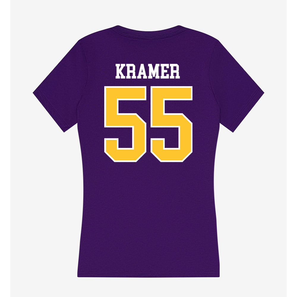 East Carolina - NCAA Football : Ethan Kramer - Classic Shersey Women's V-Neck T-Shirt-1