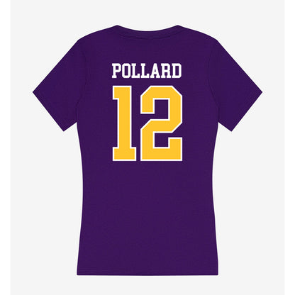East Carolina - NCAA Football : Myles Pollard - Classic Shersey Women's V-Neck T-Shirt-1