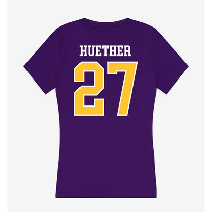 East Carolina - NCAA Football : Elliot Huether - Classic Shersey Women's V-Neck T-Shirt-1