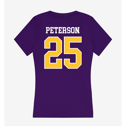 East Carolina - NCAA Football : Christian Peterson - Classic Shersey Women's V-Neck T-Shirt-1