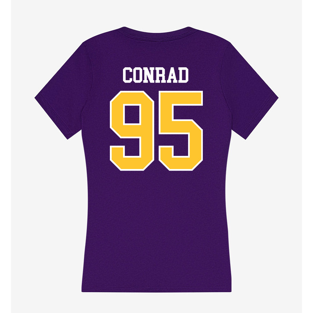 East Carolina - NCAA Football : Andrew Conrad - Classic Shersey Women's V-Neck T-Shirt-1