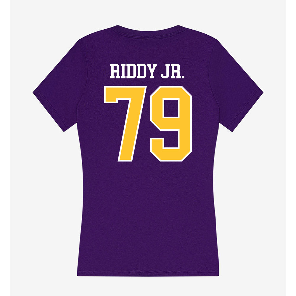 East Carolina - NCAA Football : Sam Riddy Jr. - Classic Shersey Women's V-Neck T-Shirt-1