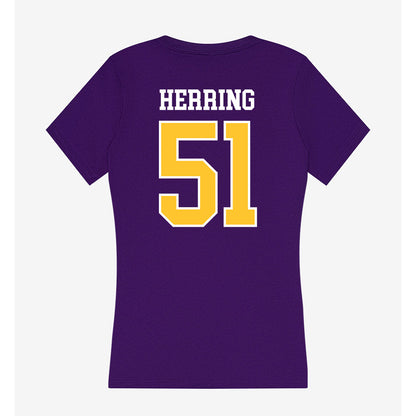 East Carolina - NCAA Baseball : Jack Herring - Classic Shersey Women's V-Neck T-Shirt-1