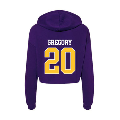 East Carolina - NCAA Women's Soccer : Mackenna Gregory - Classic Shersey Women's Crop Fleece Hoodie-1