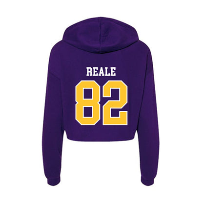 East Carolina - NCAA Football : Gage Reale - Classic Shersey Women's Crop Fleece Hoodie-1