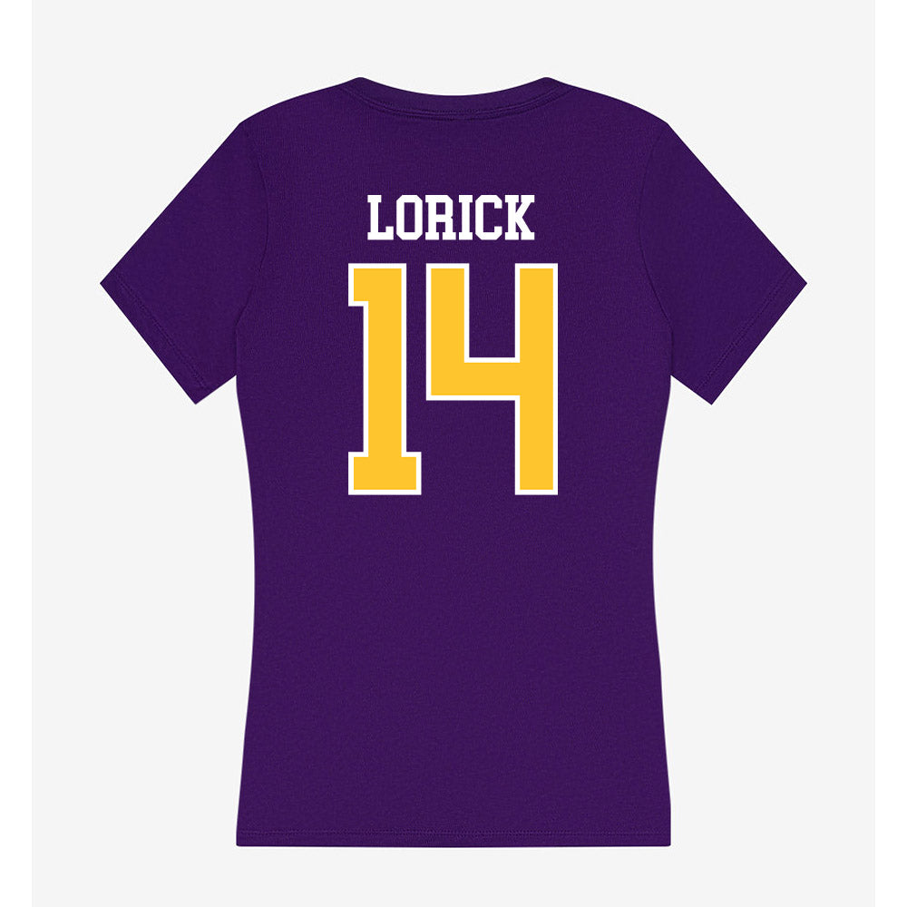 East Carolina - NCAA Football : Dillon Lorick - Classic Shersey Women's V-Neck T-Shirt-1