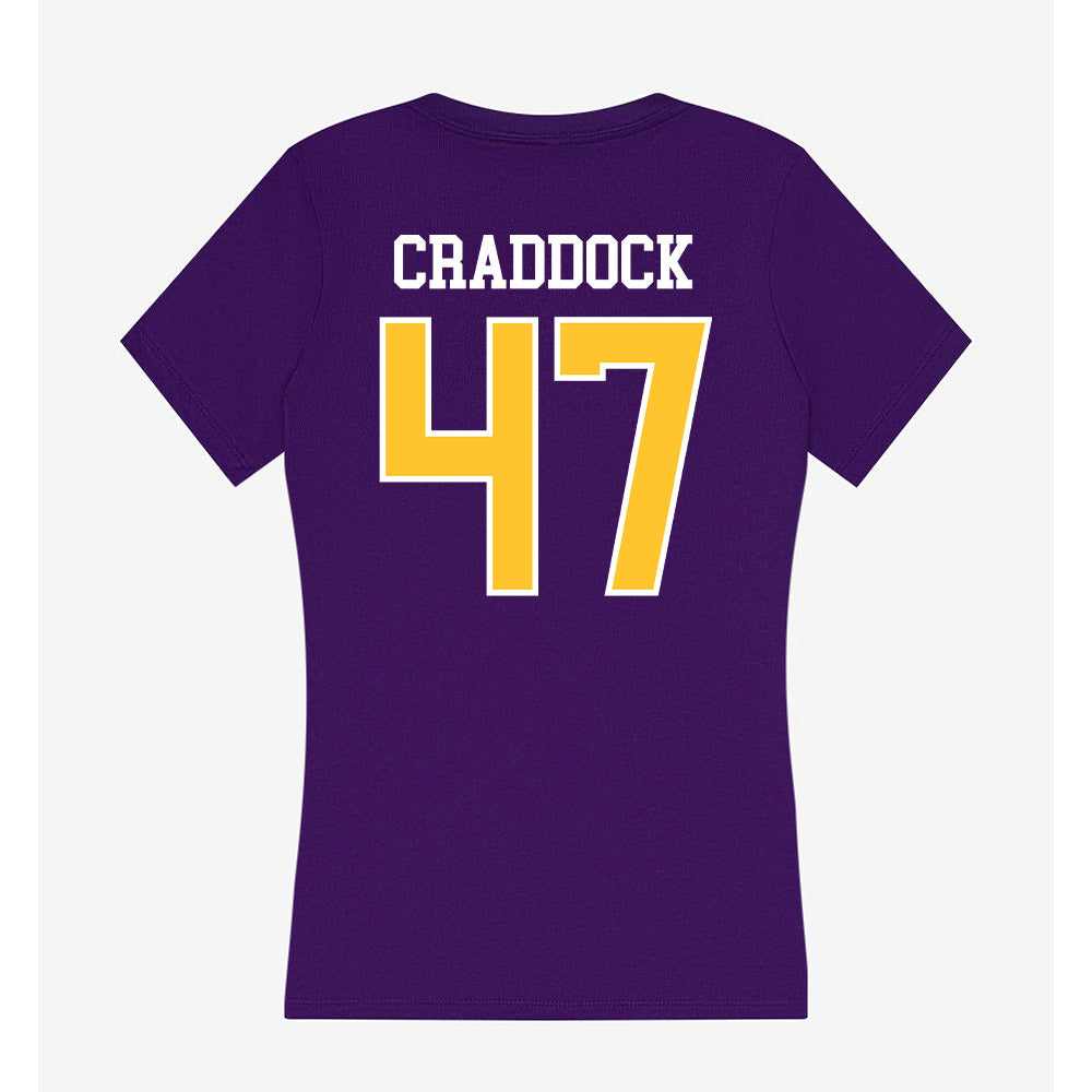 East Carolina - NCAA Baseball : Luke Craddock - Classic Shersey Women's V-Neck T-Shirt-1