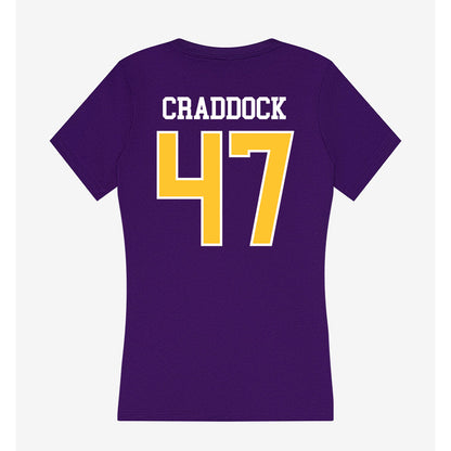 East Carolina - NCAA Baseball : Luke Craddock - Classic Shersey Women's V-Neck T-Shirt-1