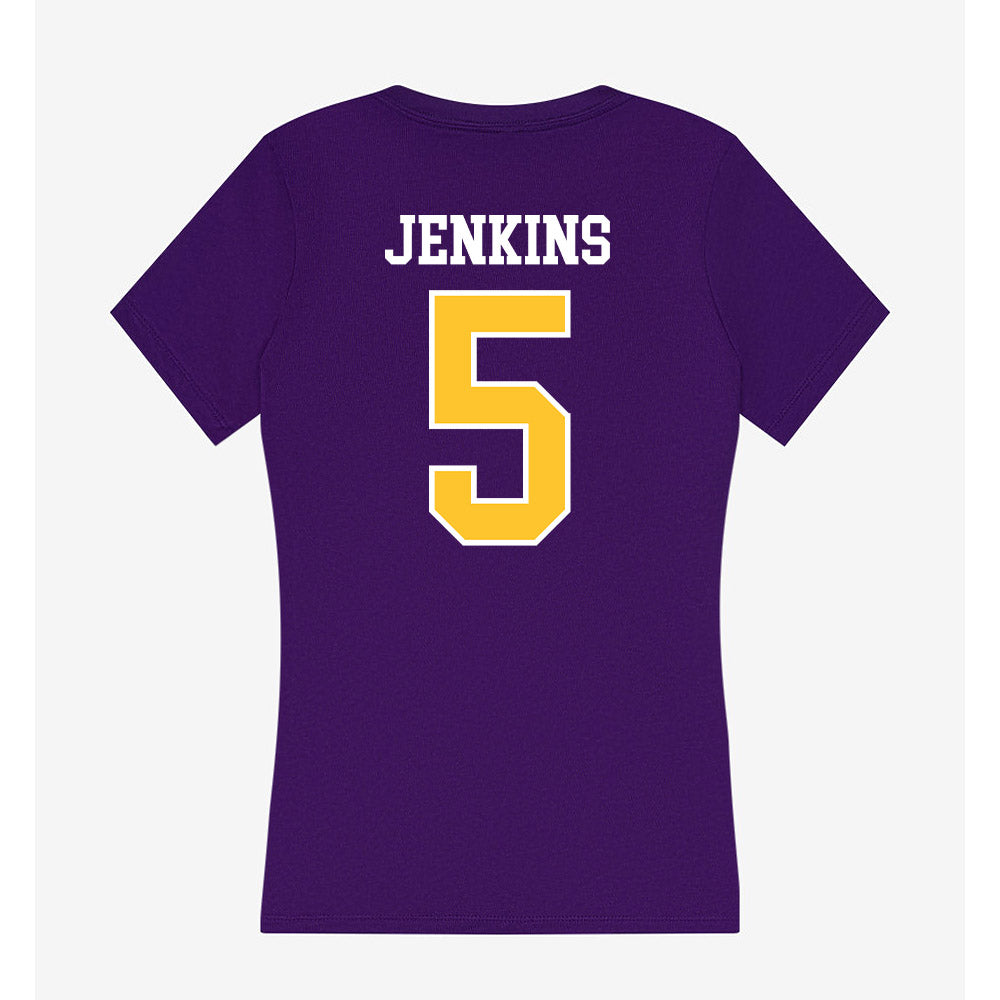 East Carolina - NCAA Football : Parker Jenkins - Classic Shersey Women's V-Neck T-Shirt-1