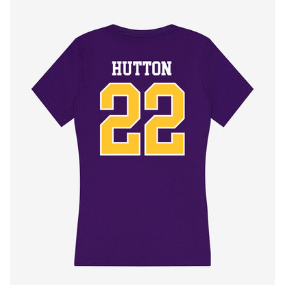East Carolina - NCAA Women's Basketball : Anzhané Hutton - Classic Shersey Women's V-Neck T-Shirt-1