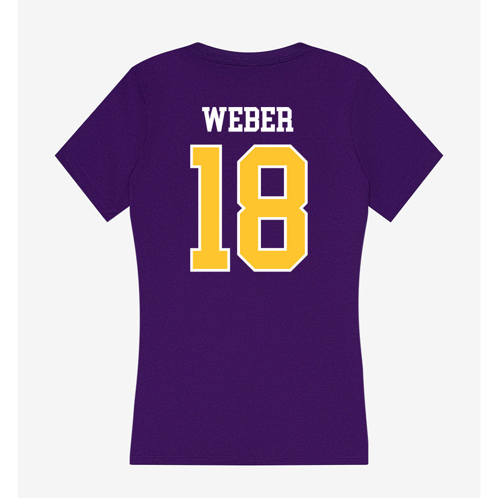 East Carolina - NCAA Softball : Michaela Weber - Classic Shersey Women's V-Neck T-Shirt-1
