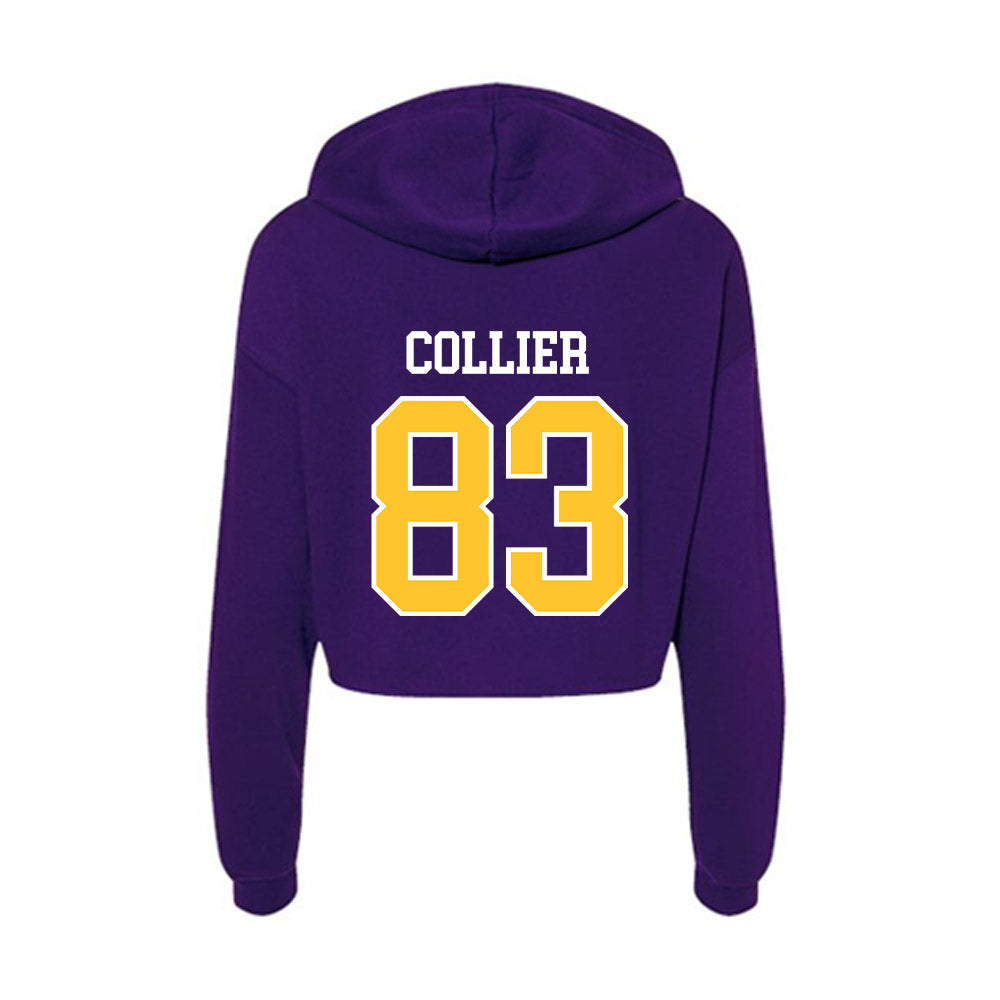 East Carolina - NCAA Football : Stephen Collier - Classic Shersey Women's Crop Fleece Hoodie-1