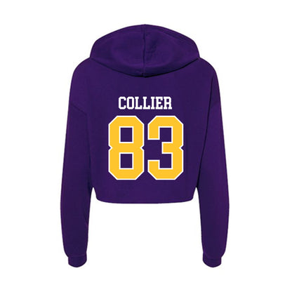 East Carolina - NCAA Football : Stephen Collier - Classic Shersey Women's Crop Fleece Hoodie-1