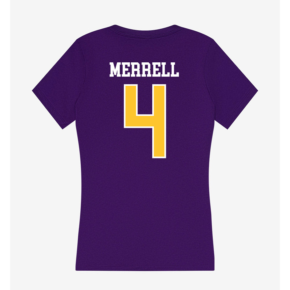 East Carolina - NCAA Football : Kevon Merrell - Classic Shersey Women's V-Neck T-Shirt-1