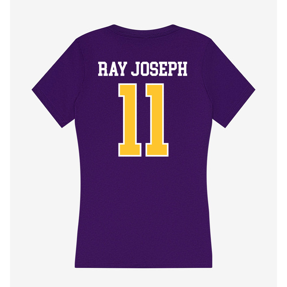East Carolina - NCAA Football : Ray Ray Joseph - Classic Shersey Women's V-Neck T-Shirt-1