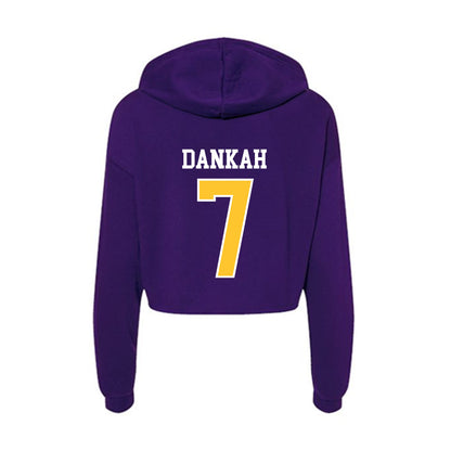 East Carolina - NCAA Football : Samuel Dankah - Classic Shersey Women's Crop Fleece Hoodie-1