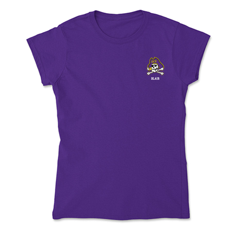 East Carolina - NCAA Women's Basketball : Sara Lee Blair - Classic Shersey Soft Style Women’s T-Shirt-0