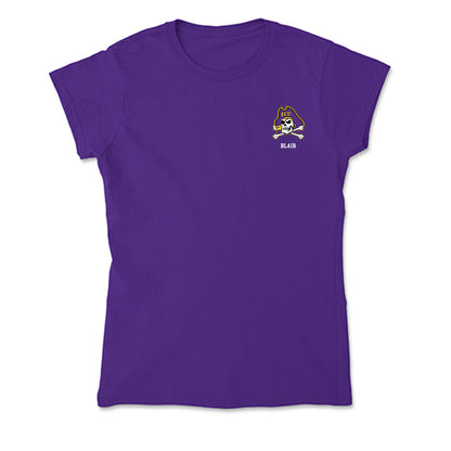 East Carolina - NCAA Women's Basketball : Sara Lee Blair - Classic Shersey Soft Style Women’s T-Shirt-0