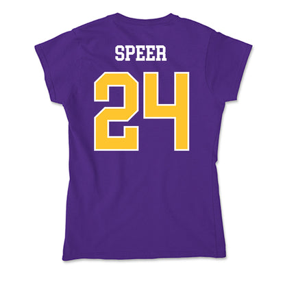 East Carolina - NCAA Football : Durante Speer - Classic Shersey Soft Style Women’s T-Shirt-1