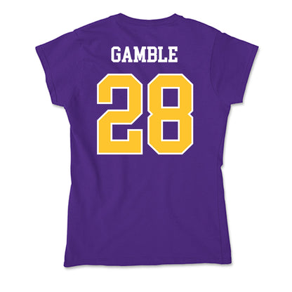 East Carolina - NCAA Football : Zyeir Gamble - Classic Shersey Soft Style Women’s T-Shirt-1