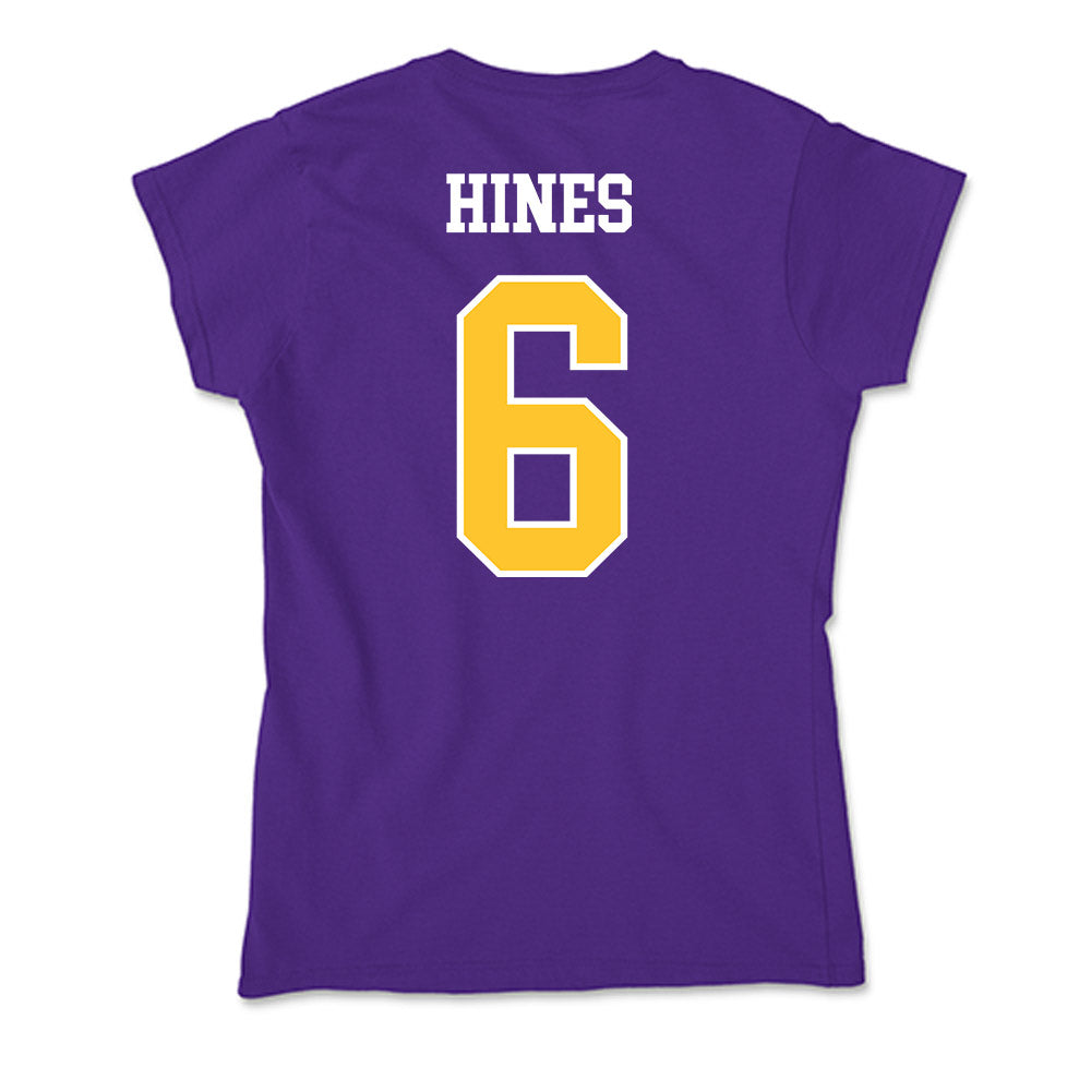 East Carolina - NCAA Football : DeMarius Hines - Classic Shersey Soft Style Women’s T-Shirt-1
