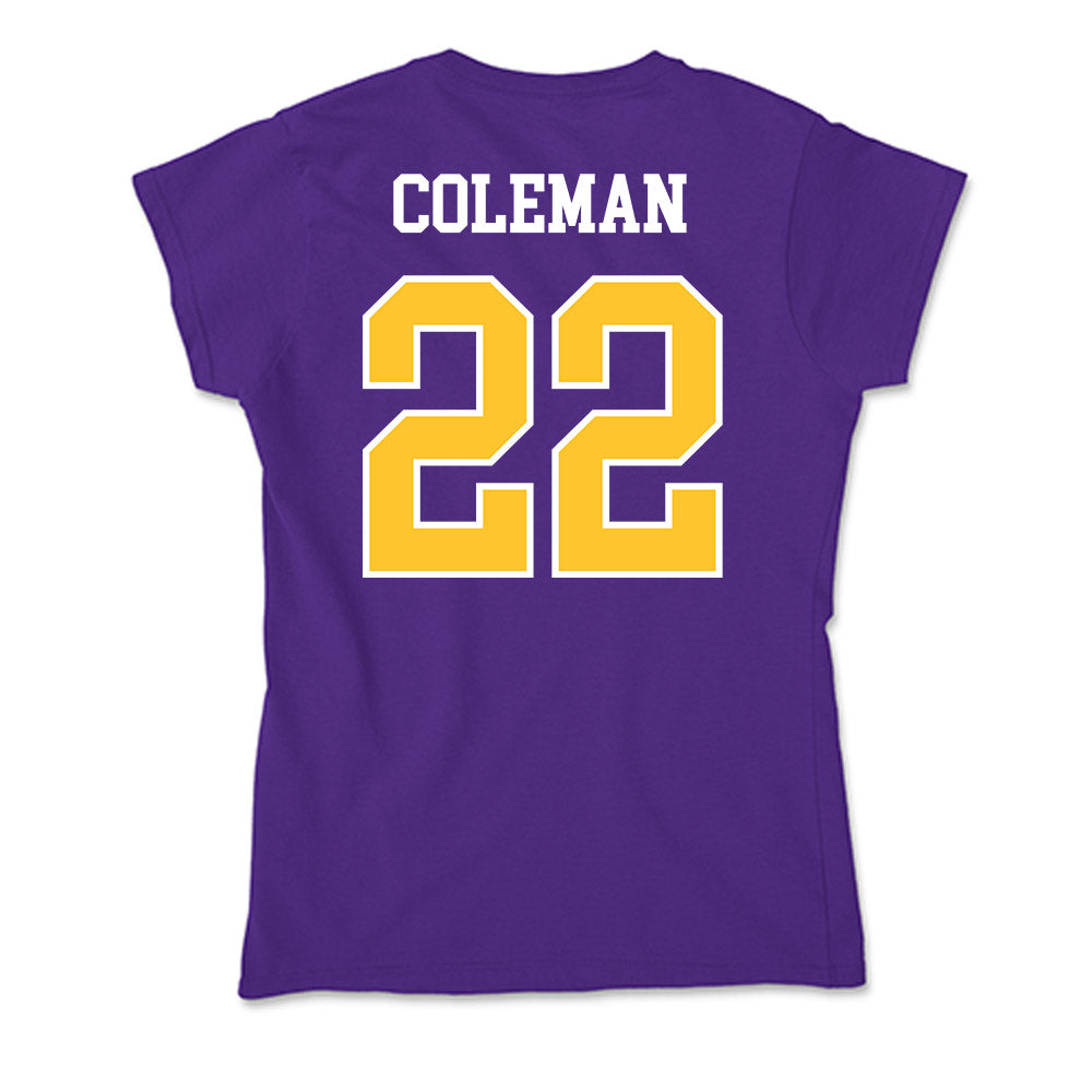 East Carolina - NCAA Football : David Coleman - Classic Shersey Soft Style Women’s T-Shirt-1