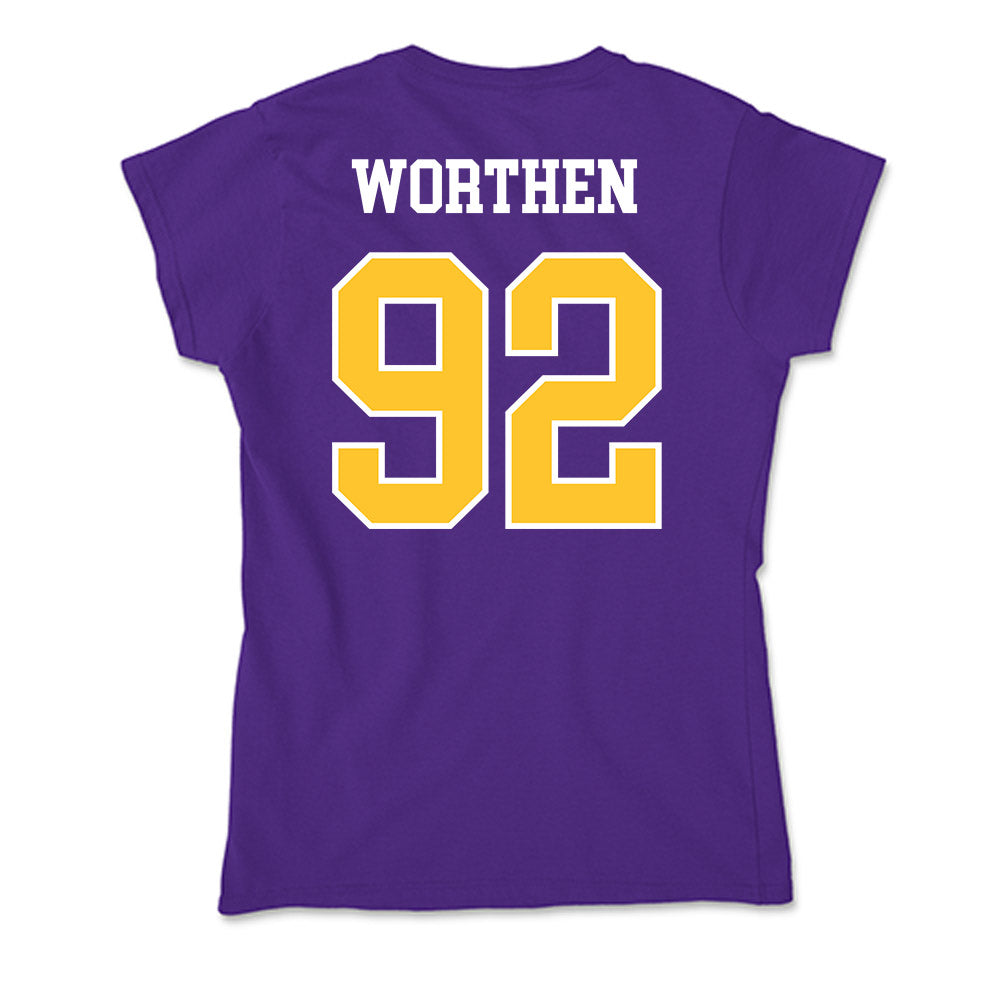 East Carolina - NCAA Football : Dylon Worthen - Classic Shersey Soft Style Women’s T-Shirt-1