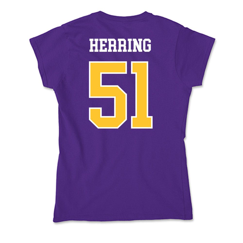 East Carolina - NCAA Baseball : Jack Herring - Classic Shersey Soft Style Women’s T-Shirt-1