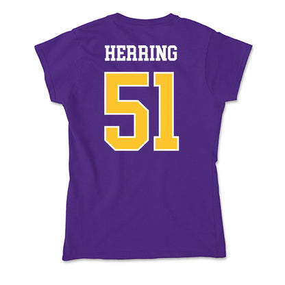 East Carolina - NCAA Baseball : Jack Herring - Classic Shersey Soft Style Women’s T-Shirt-1