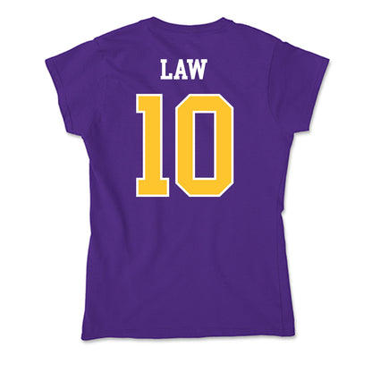 East Carolina - NCAA Football : Crews Law - Classic Shersey Soft Style Women’s T-Shirt-1