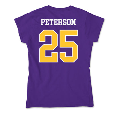 East Carolina - NCAA Football : Christian Peterson - Classic Shersey Soft Style Women’s T-Shirt-1