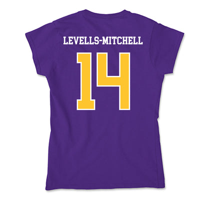 East Carolina - NCAA Football : Ashton Levells-Mitchell - Classic Shersey Soft Style Women’s T-Shirt-1