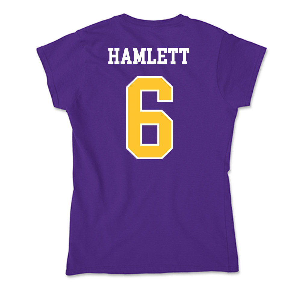 East Carolina - NCAA Football : Kanen Hamlett - Classic Shersey Soft Style Women’s T-Shirt-1