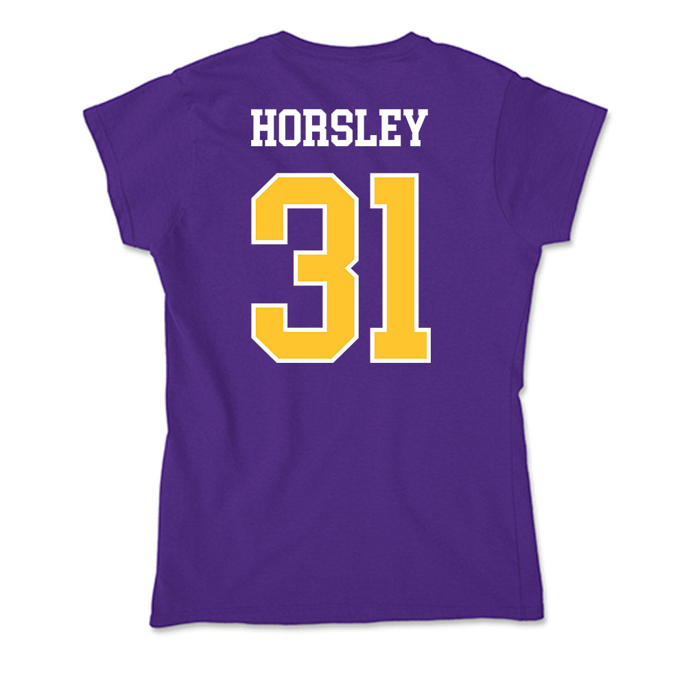 East Carolina - NCAA Football : Derrion Horsley - Classic Shersey Soft Style Women’s T-Shirt-1