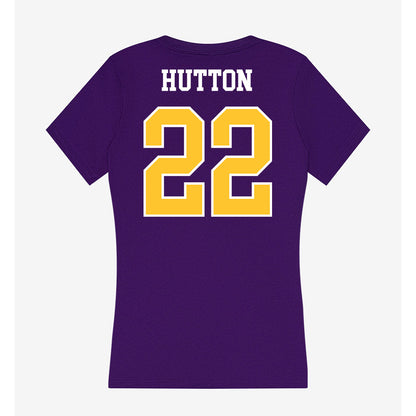 East Carolina - NCAA Women's Basketball : Anzhané Hutton - Classic Shersey Women's V-Neck T-Shirt-1