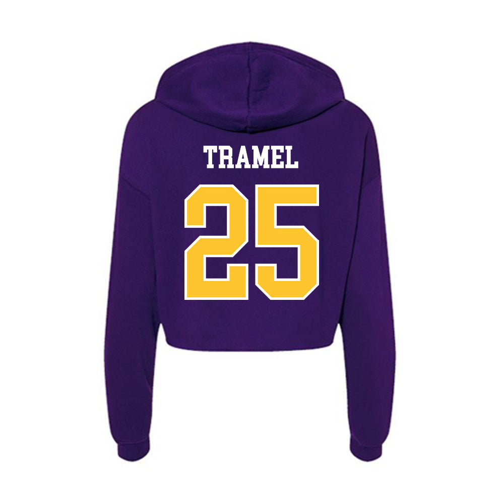 East Carolina - NCAA Baseball : Braxton Tramel - Classic Shersey Women's Crop Fleece Hoodie-1