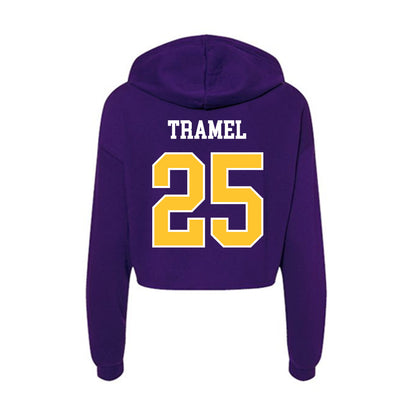 East Carolina - NCAA Baseball : Braxton Tramel - Classic Shersey Women's Crop Fleece Hoodie-1