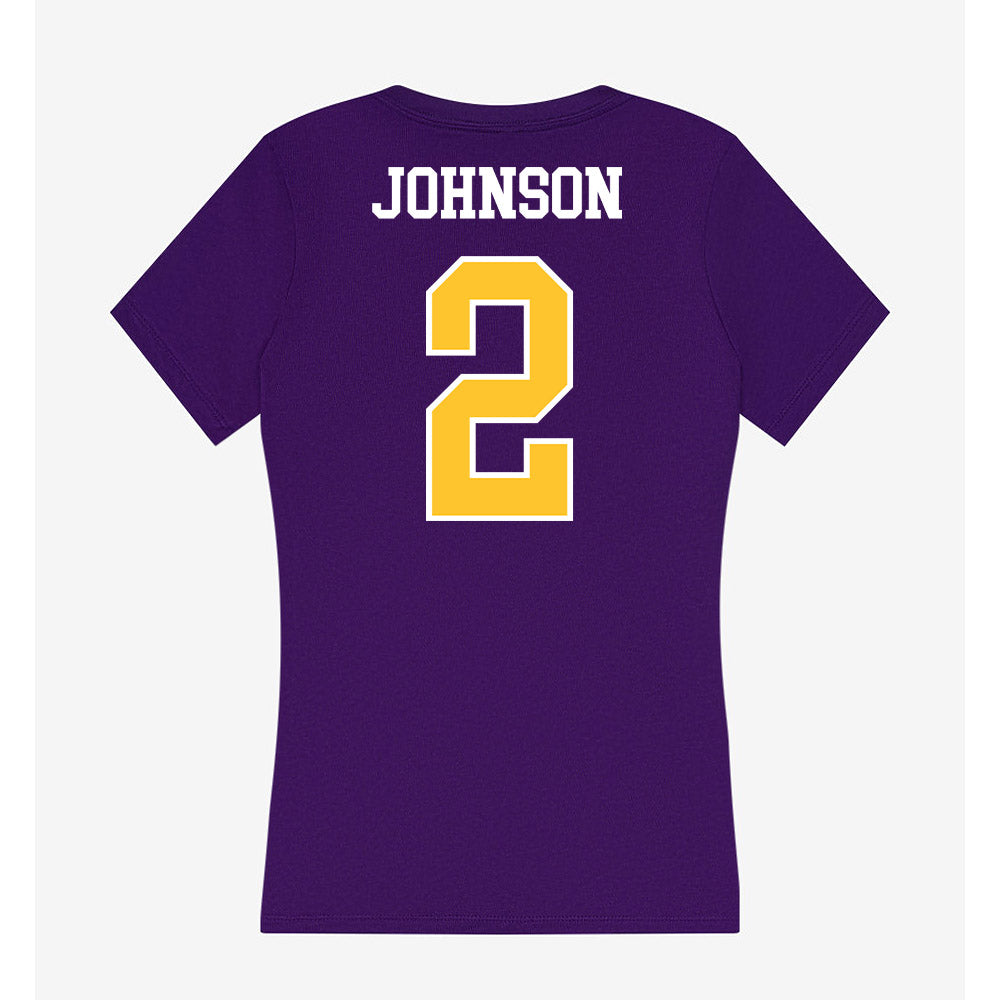 East Carolina - NCAA Football : Tyler Johnson - Classic Shersey Women's V-Neck T-Shirt-1