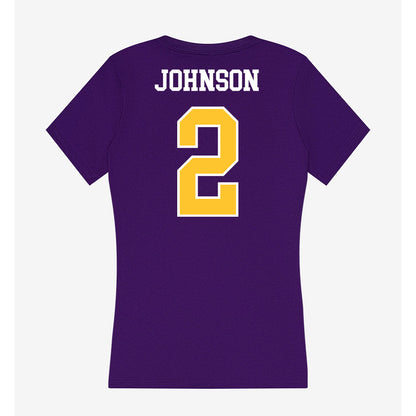 East Carolina - NCAA Football : Tyler Johnson - Classic Shersey Women's V-Neck T-Shirt-1