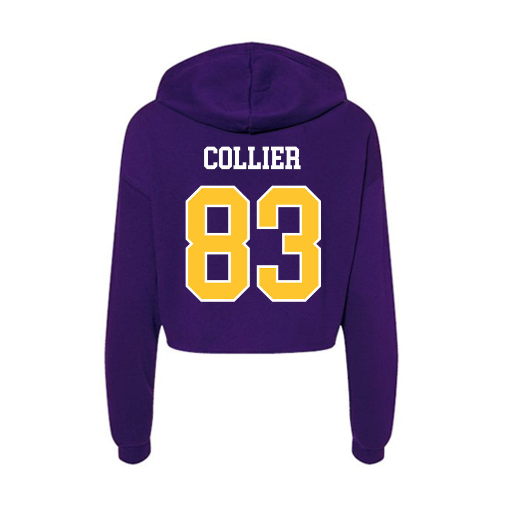East Carolina - NCAA Football : Stephen Collier - Classic Shersey Women's Crop Fleece Hoodie-1